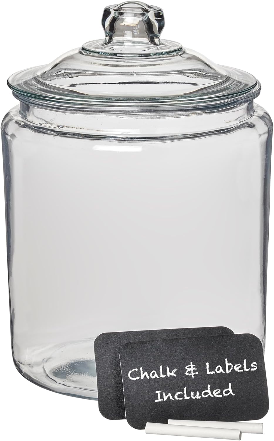 Amazon.com: Anchor Hocking Heritage Hill Glass Jar with Lid, 2